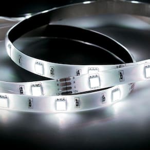 Fita Led Slim Taschibra 2,5w/m Ip20 12v Para Móveis Metro 6500k Luz Fria