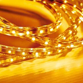 Fita Led Taschibra 5w/m Ip67 110v Alta Proteção Cores Metro Laranja