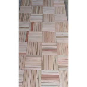 Revestimento Moderno 30X30Cm Ripado Modular Para Garagem