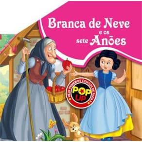 Livro Pop-Up Branca De Neve E Os Sete Anões