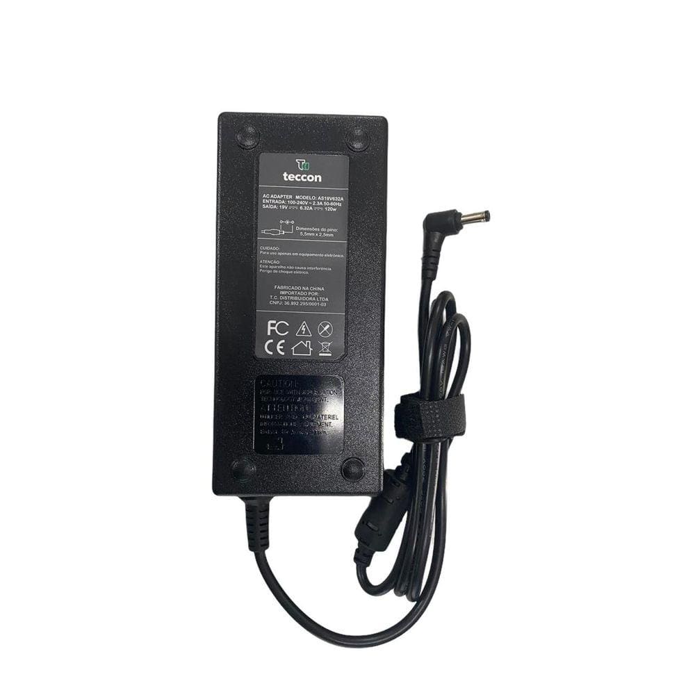 Fonte Carregador para Notebook Avell G1513 / A52 MUV 120w