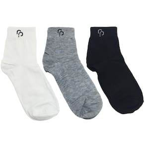Meia Kit 3 Pares Unissex Cano Longo Basic Confort 004RPWL