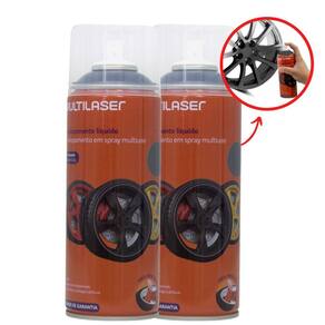 Kit Spray Envelopamento Multilaser 2 unidades