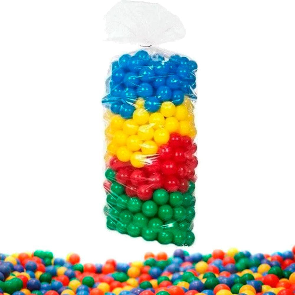 Bolinhas para Piscina Coloridas Macias e Resistente 50 Un