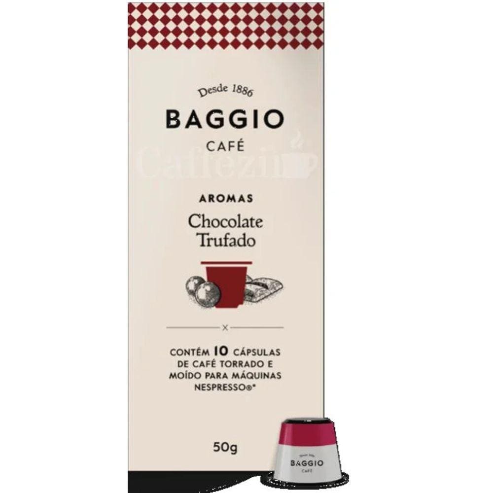 Cápsula De Café Compatível Com Nespresso Aroma Choco Trufado 10Un - Baggio