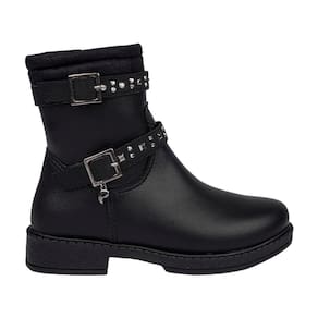 Bota Infantil Feminina Safira Cano Curto Pampili Ref:279101 28/35