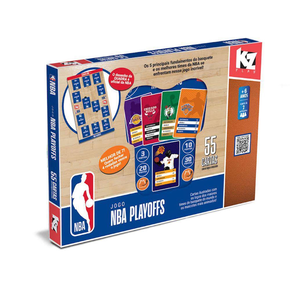 Jogo De Tabuleiro Basquete Nba Playoffs - Elka