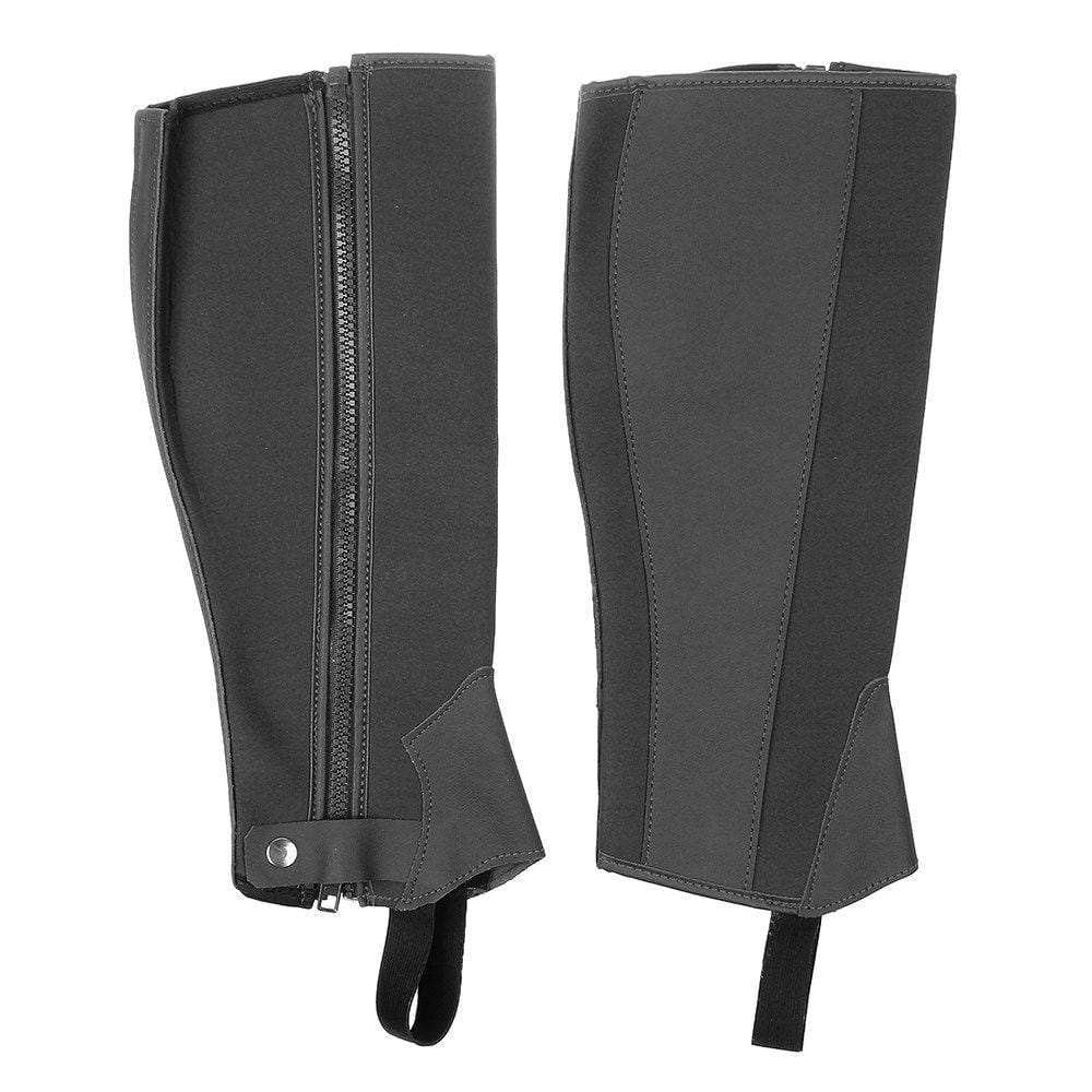 Perneira para Montaria Preta com Zíper Bronc-Steel 25500