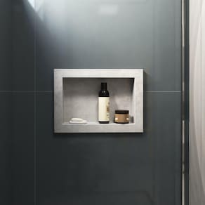 Nicho Pedra Para Banheiro 52cm Venturi Concreto