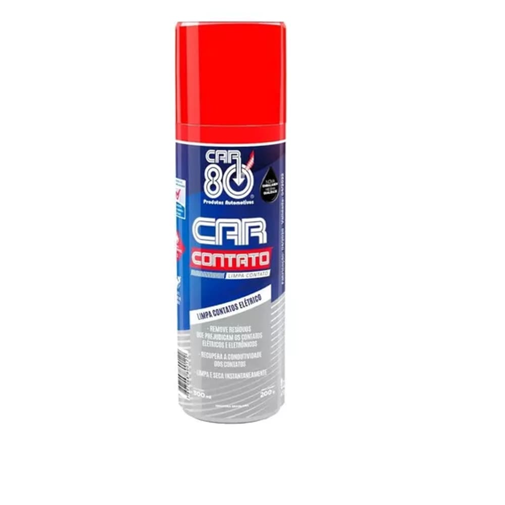 Limpa Contato Eletrico Eletronico Automotivo Car80 300ml
