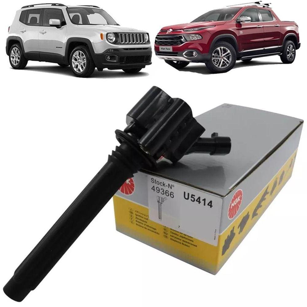 Bobina De Igniçao Fiat Toro Jeep Renegade 1.8 16V Etorq 2015 Em Diante