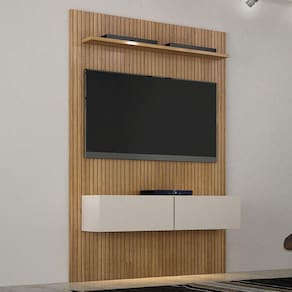 Estante Home Suspenso Frisado Para TV Até 50 Polegadas Curitiba Valdemóveis