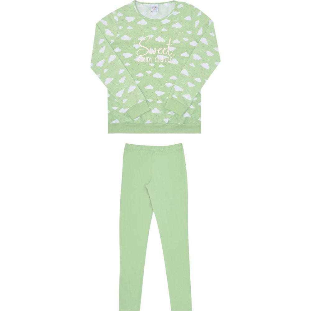 Pijama Juvenil Feminino Pulla Bulla
