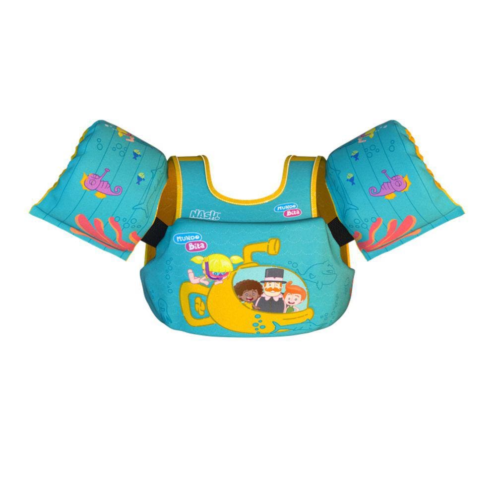 Boia Infantil Colete Salva Vidas Mundo Bita Fundo Do Mar