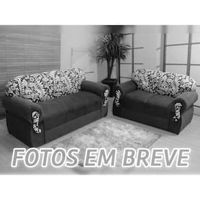Sofá 2 e 3 Lugares Marrom 609 Viena