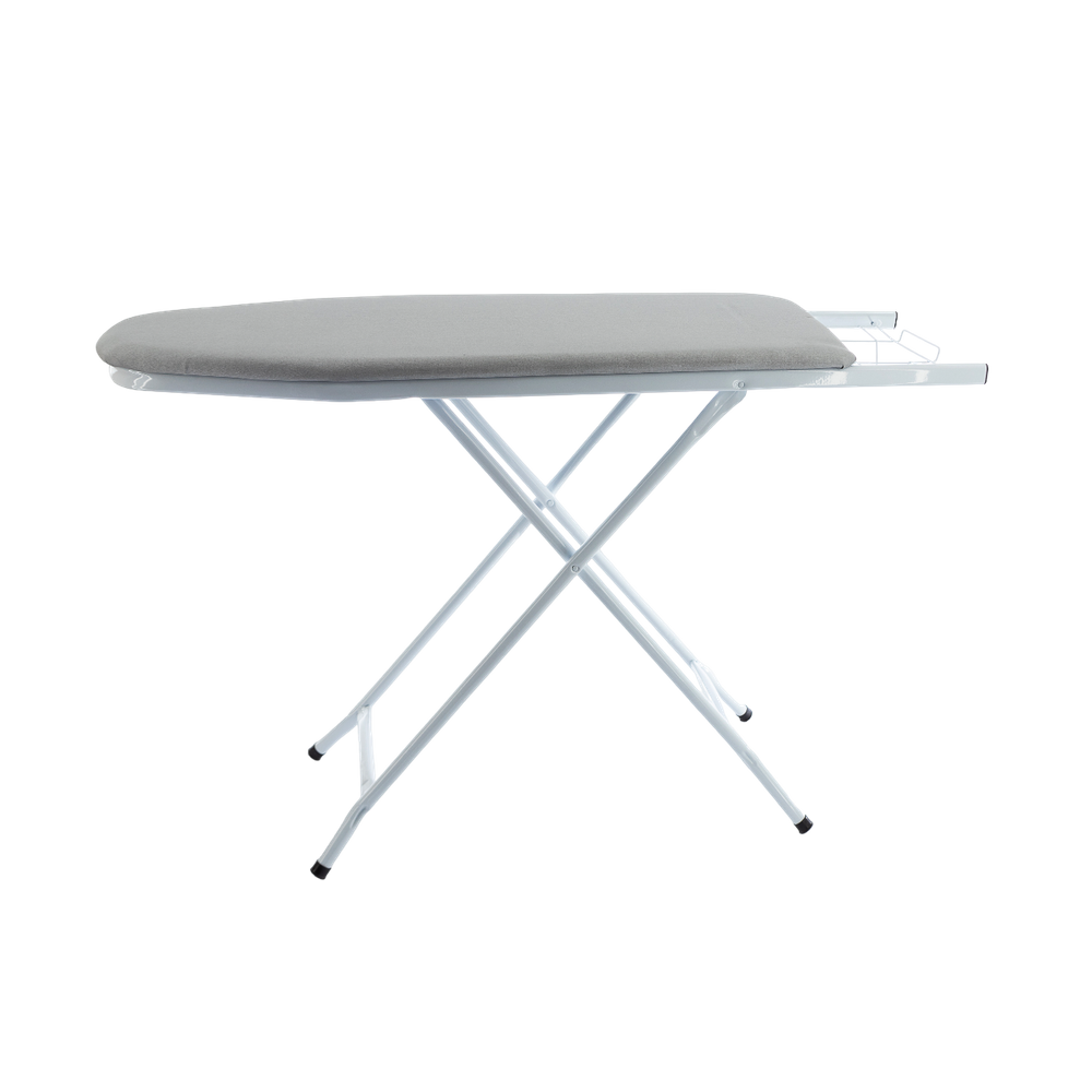 Tábua Mesa de passar Roupa dobrável extra forte metalizado com suporte para ferro - Utilaço