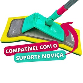Kit 2 Refil Para Mop Noviça Bettanin Abrasivo Esfrebom