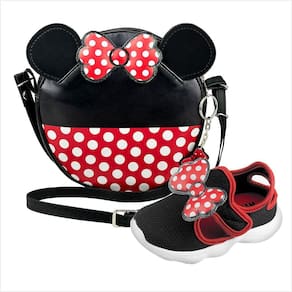 Kit Infantil Bolsa Tênis Laço Magicc Bolsas