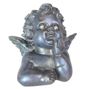 Enfeite Rostinho de Anjo | Escultura Gesso | Artesanato