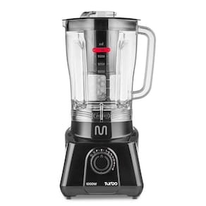 Liquidificador 2,6L Turbo Preto 1000W-127V com 8 Velocidades Home - LQ1001
