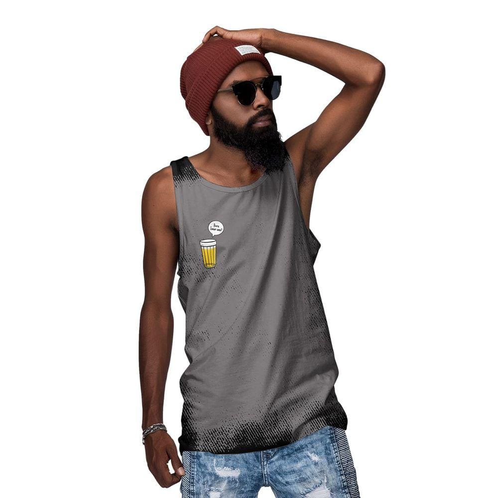 Camiseta Regata Di Nuevo Bora Tomar Uma