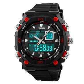 Relógio Masculino Skmei 1092 Esportivo Anadigi Led