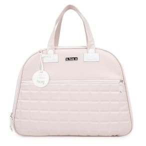 Bolsa Maternidade Quadriculada Rosa Xg - Hug