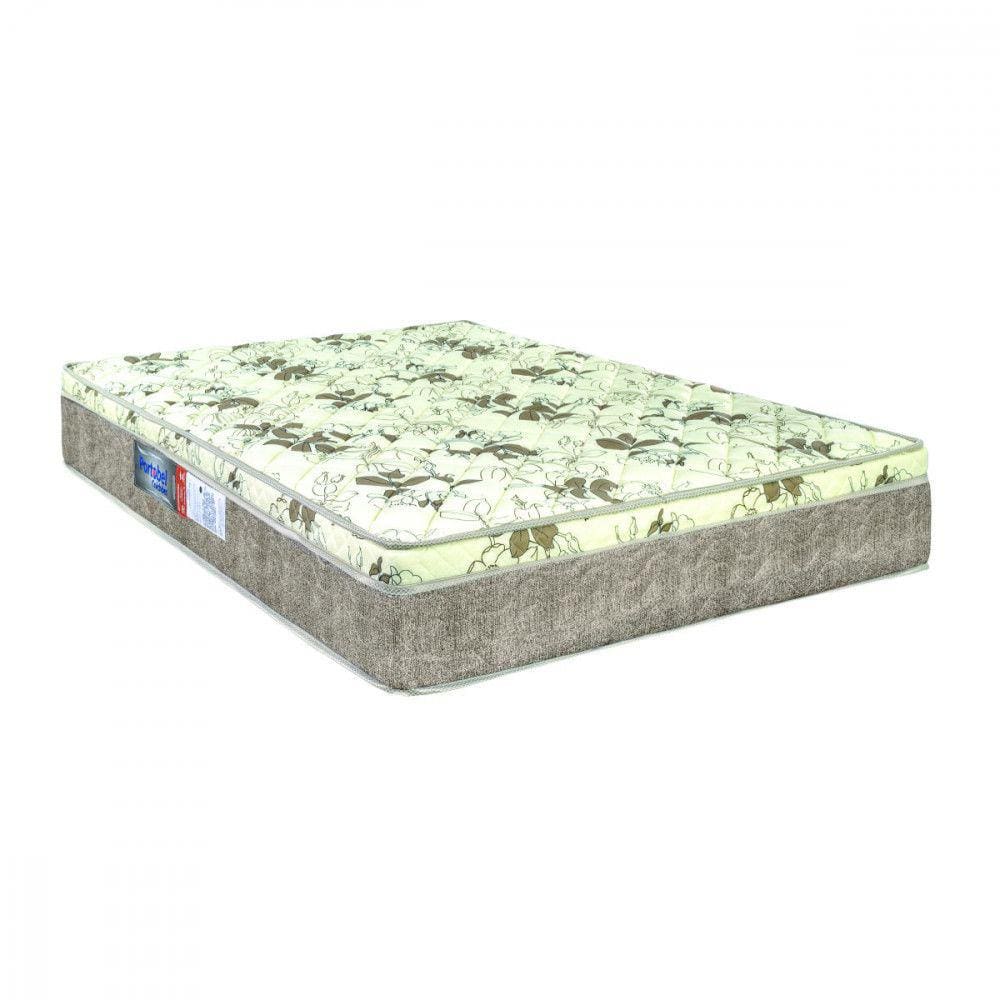 Colchão Queen Ortopedico D33 158x198x25 Floral Bege com Branco Portobel