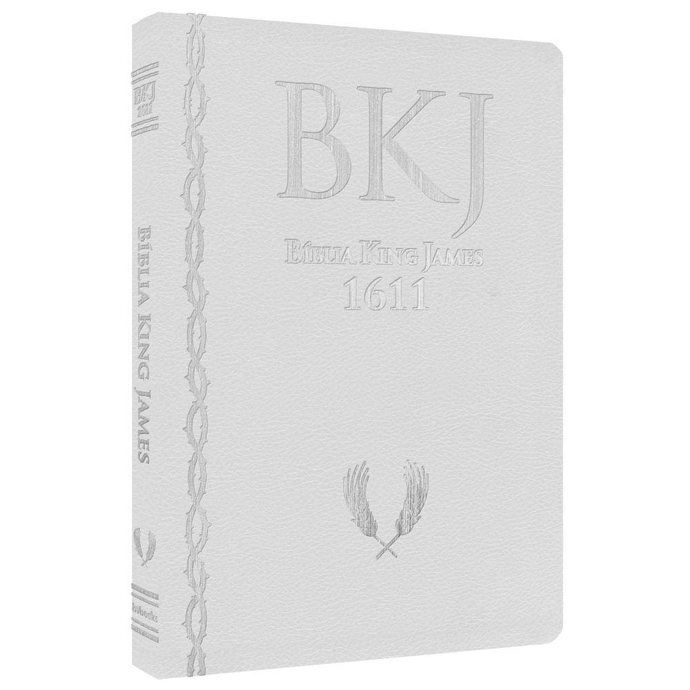 Bíblia King James 1611 Ultrafina Ampliada  Branca
