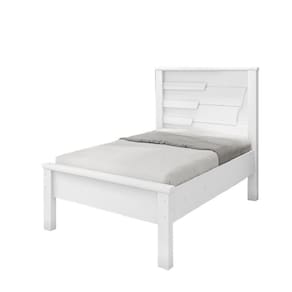 Cama Solteiro Barcelona 090 Branco Geval