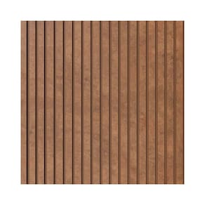 Painel Ripado Eva Laminado Autocolante 10cm Urban Metro M² Black Com Textura Preto