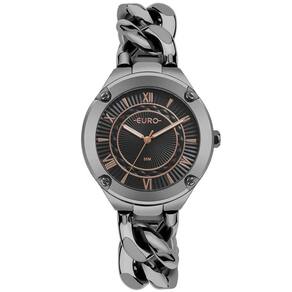 Relógio Euro Feminino Ref: Eu2035yue/4p Bracelete Grafite