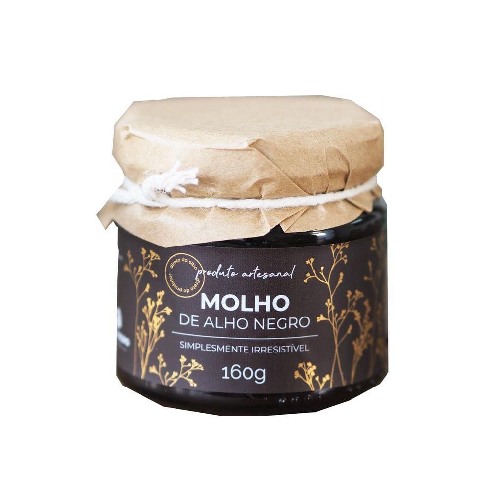 Molho de Alho Negro 160g - Alho Negro do Sítio