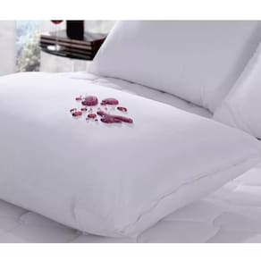 Kit 2 Capa Protetor Fronha de Travesseiro Impermeavel 49x69 C/Ziper Anti-Ácaro Antialérgico