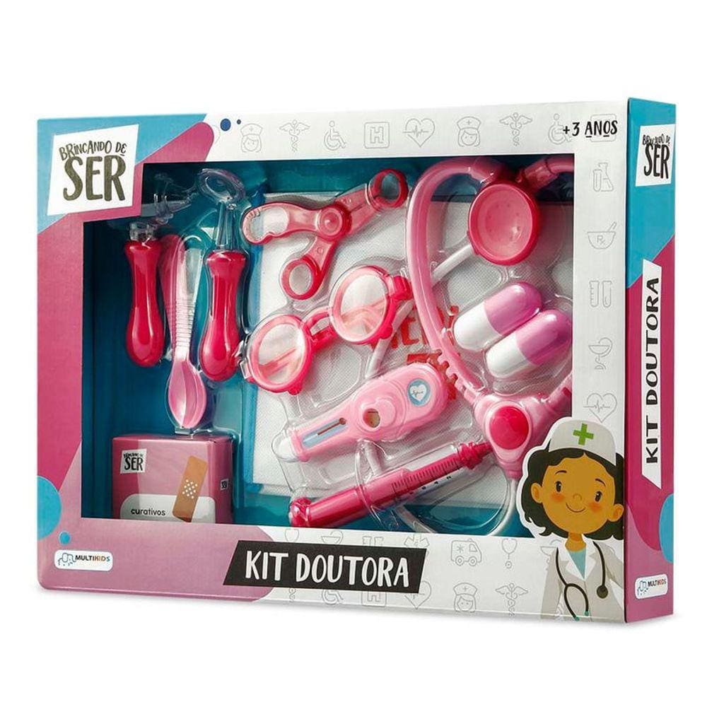 Brincando De Ser Kit Doutora