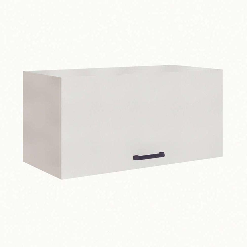 armário de escritório module branco 80 cm