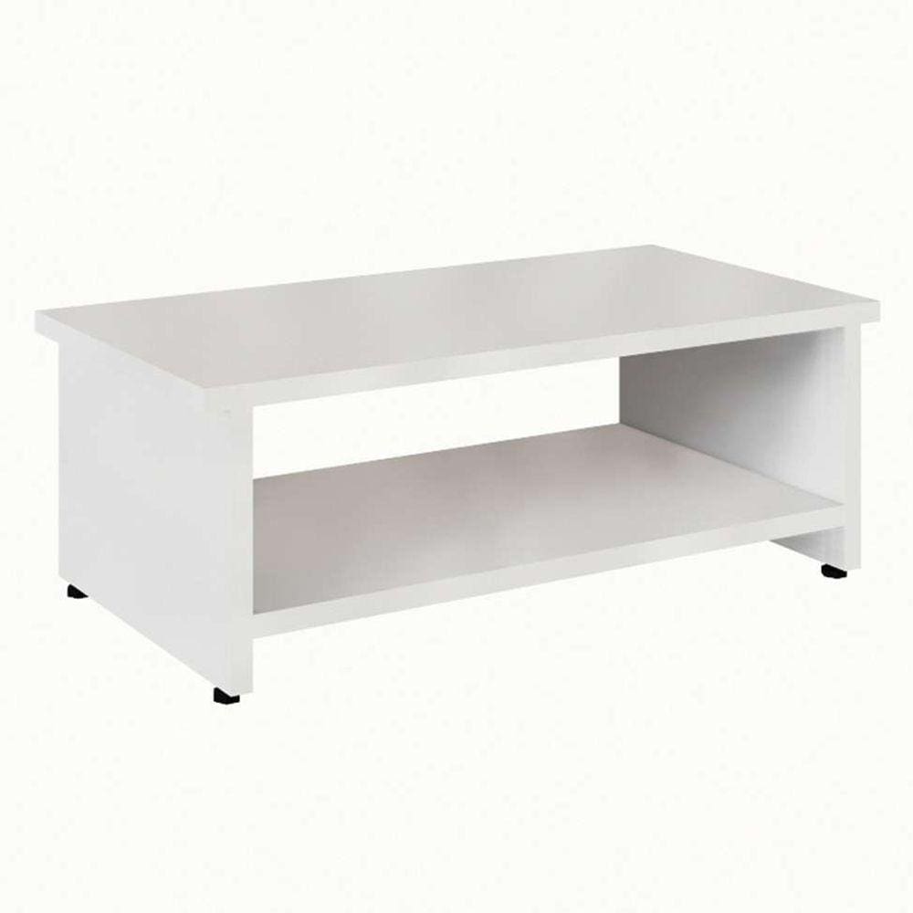 mesa de centro module cinza