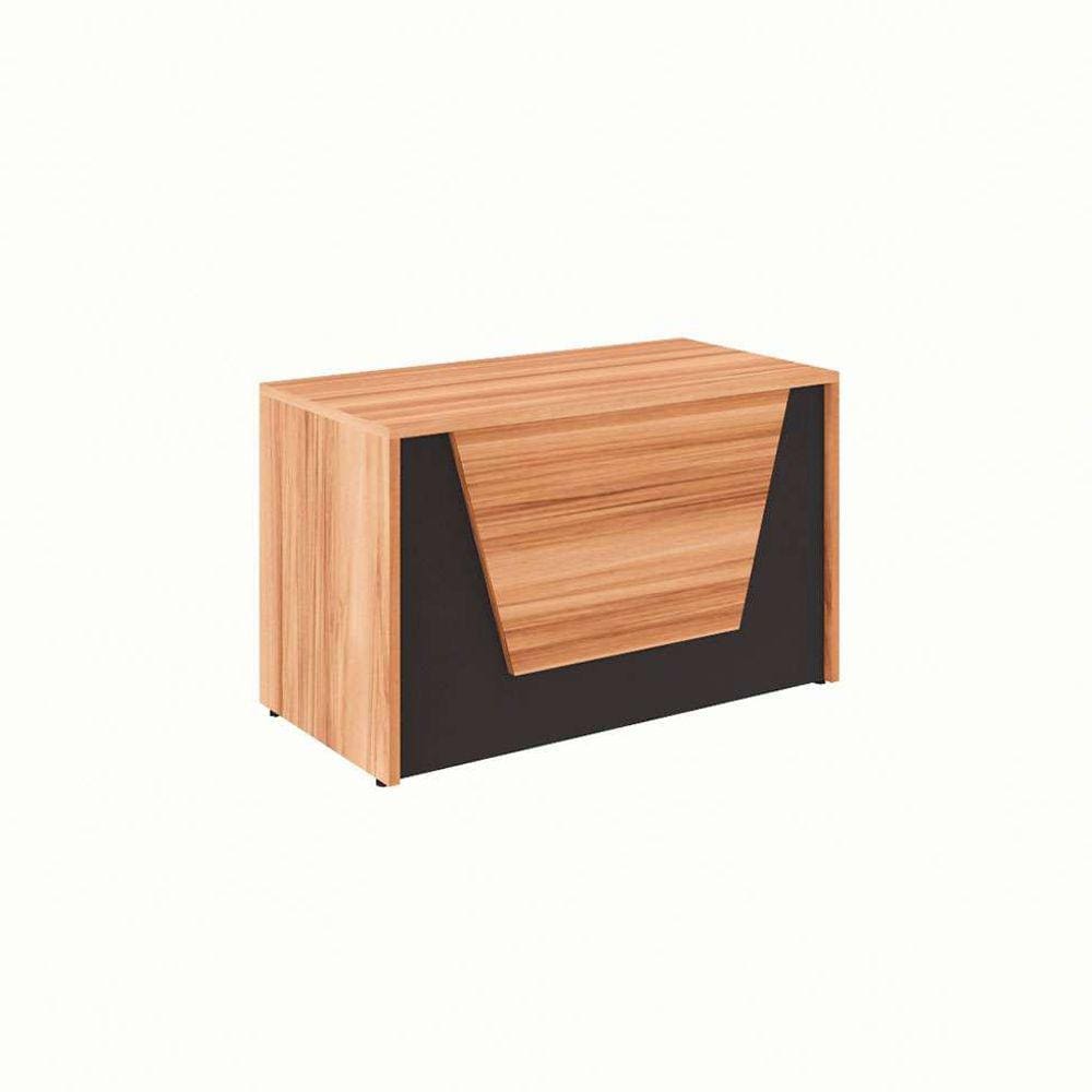 balcão de atendimento ção nogal sevilha e preto 74x120 cm