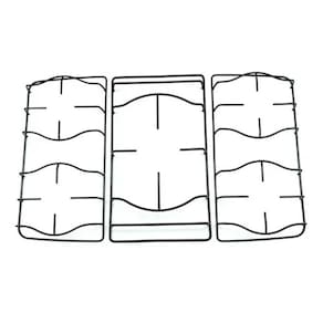 Kit Grelha Trempe Grade Para Fogão Esmaltec Topazio 5 Bocas