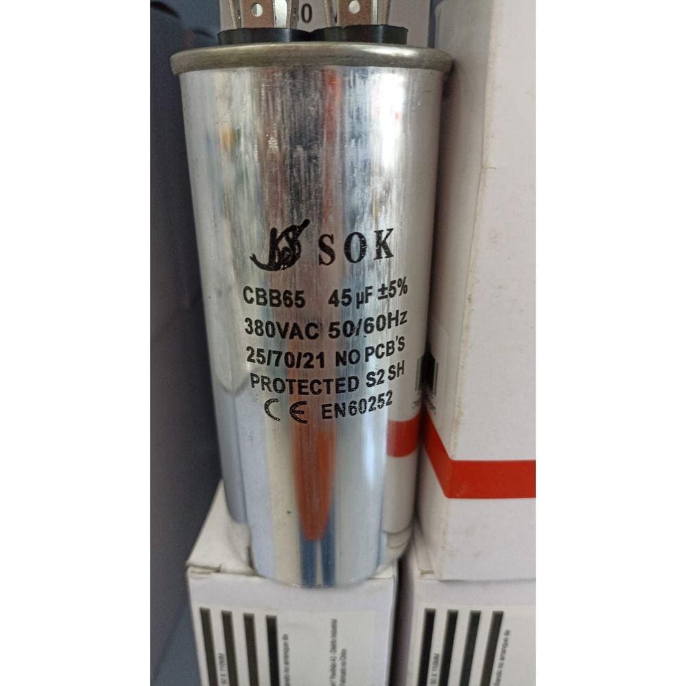 capacitor para ar condicionado 45uf