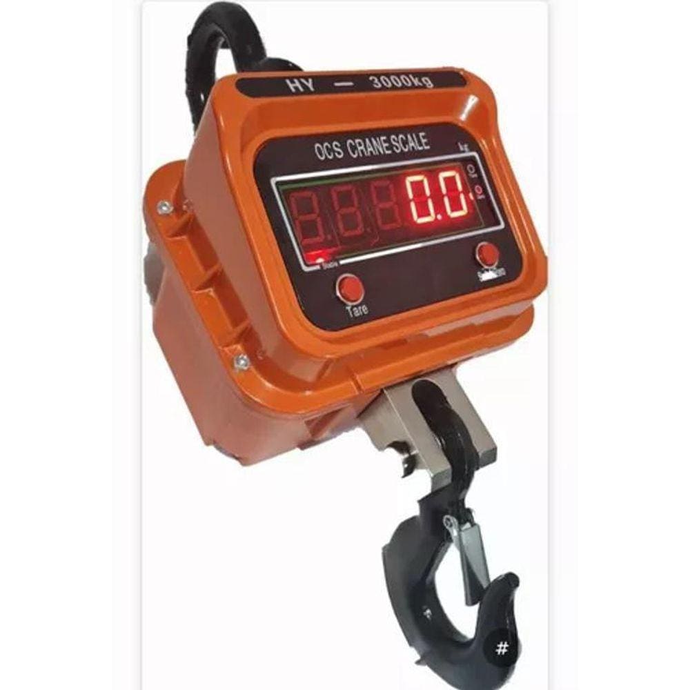 Balança Suspensa 3000Kg Digital Controle 3 Toneladas Fenix