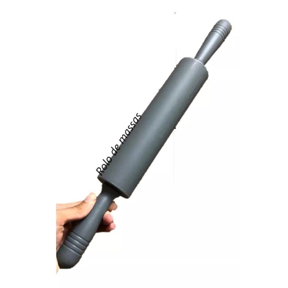 Rolo De Massa Giratório Pau De Macarrão Pizza Pão Silicone