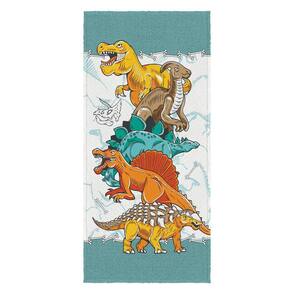 Toalha De Praia Felpuda Lepper Modelo : Dinossauros