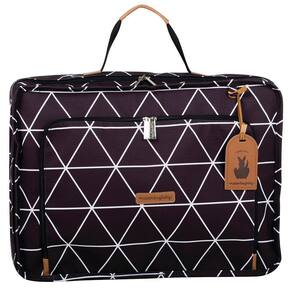 Mala de Maternidade Vintage Masterbag Manhattan Preto