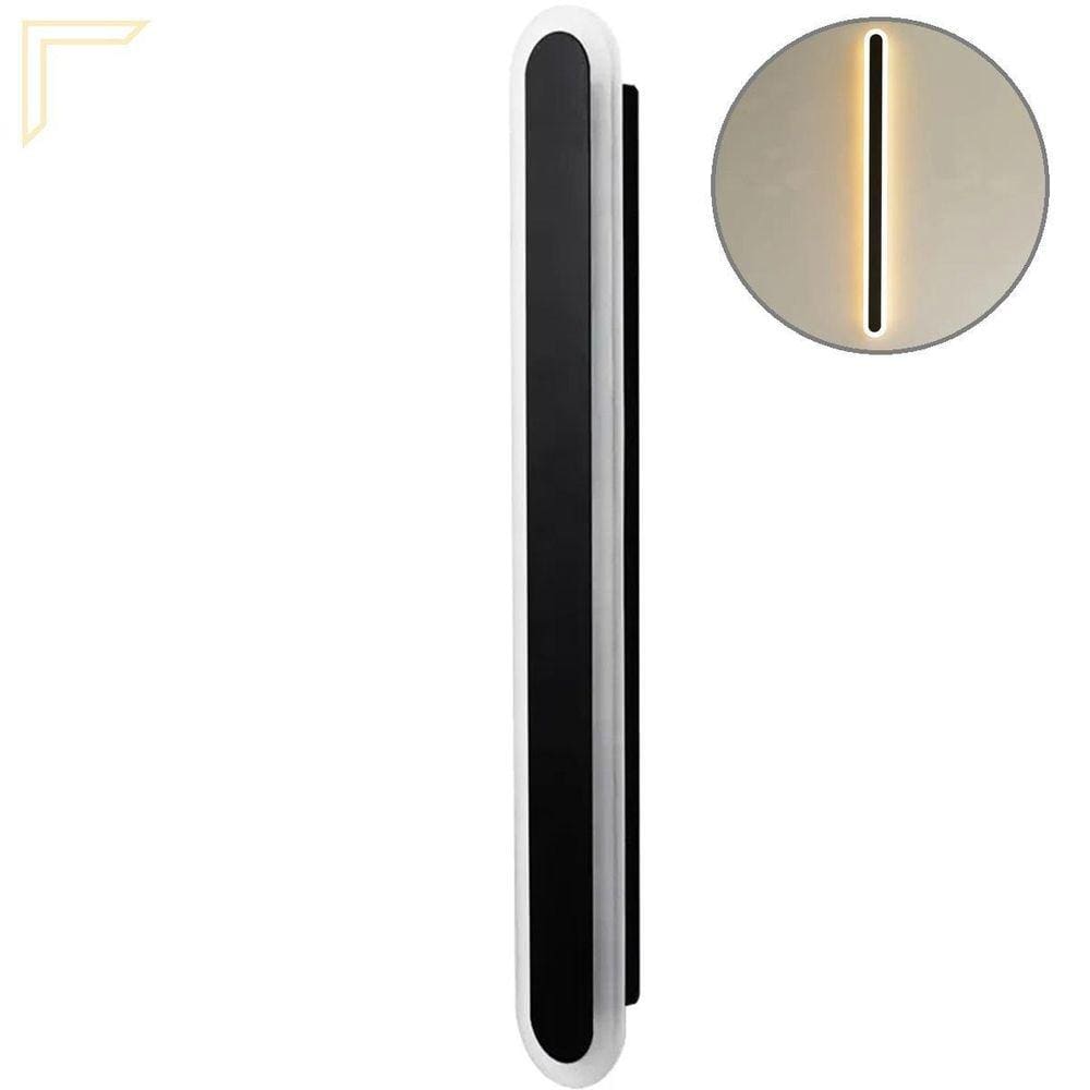 Arandela Linear Acrilico Borda Luminosa 60 Cm Led Lup98