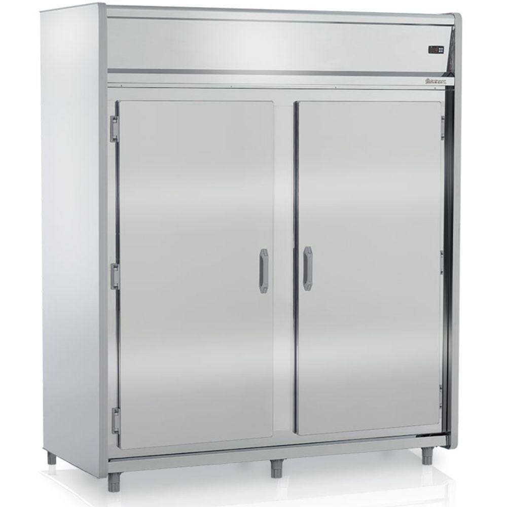 Mini Câmara Refrigerada 2 Portas com Prateleira GMCR2100AIPS Gelopar