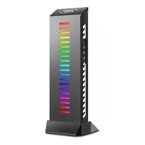 Suporte Placa de Vídeo Deepcool GH-01 Preto ARGB 5V 3 Pinos