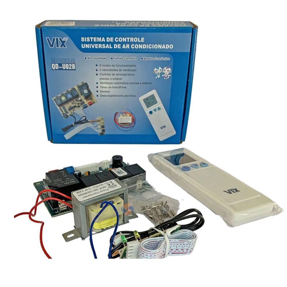 Placa Ar-Condicionado Vix Quality Universal