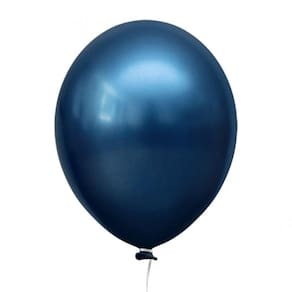 Balão 5 Alumínio Azul Meia Noite Happy Day 25 Un