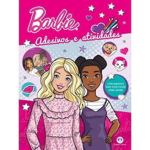 Livro Barbie - Adesivos e atividades - Ciranda Cultural